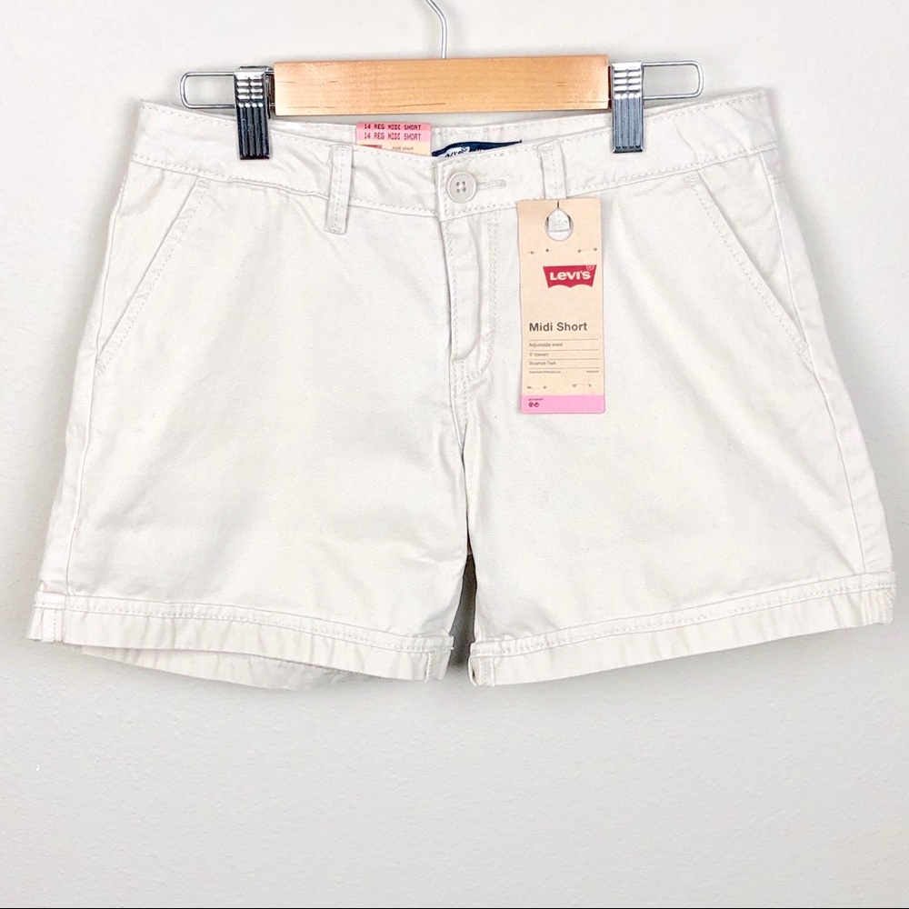 LEVI’S Girls Midi Short Size 14